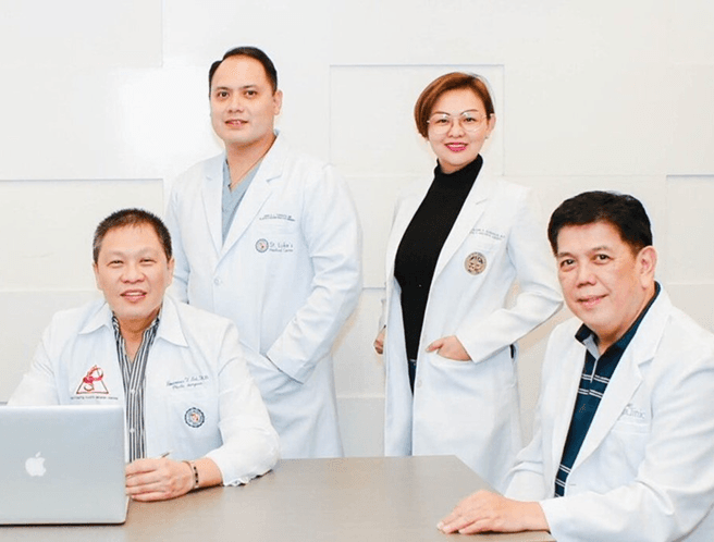 Doctors in pose