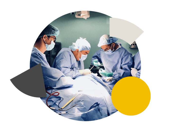 Doctors in pose